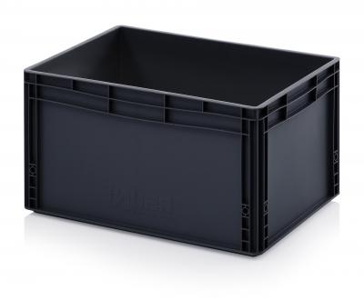 ESD Antistatic Euro Bin Containers - 60 x 40 x 32 cm (L x W x H) - 666 ESD EG 64/32 HG